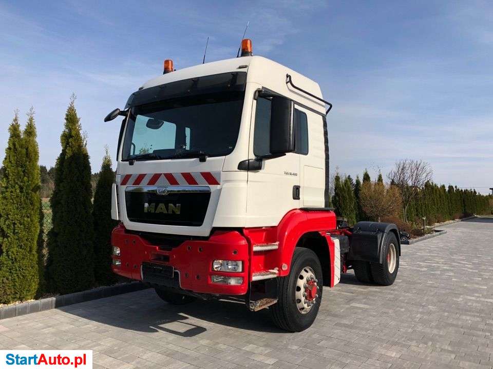MAN TGS / 18.400 / EURO 5 / 4X4 / HydroDrive / HYDRAULIKA /