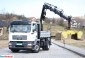 MAN TGM 18.280 Wywrotka 4×2 + Hiab 144 PILOT !
