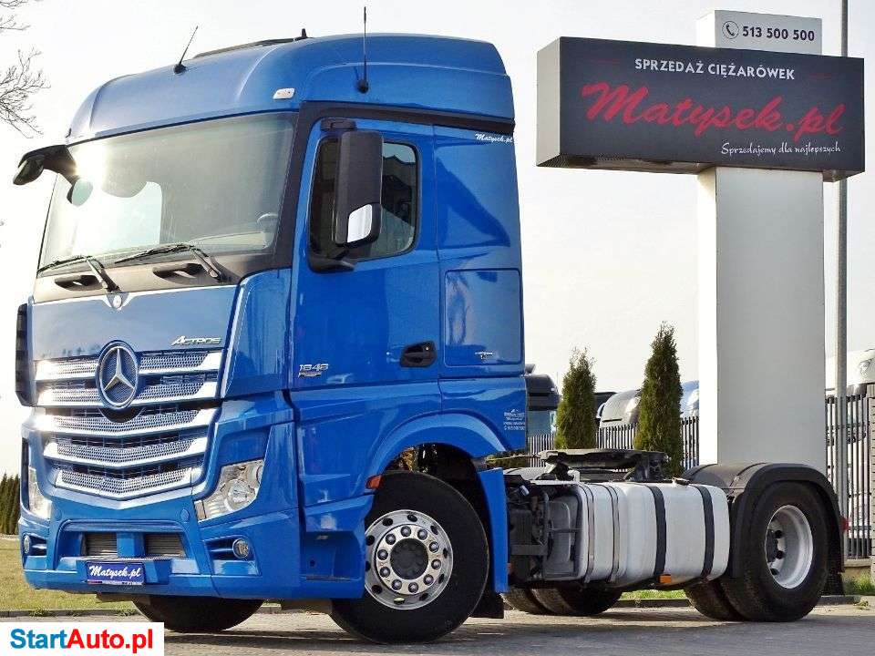Mercedes-Benz ACTROS 1848 / HYDRAULIKA / EURO 6 / MAŁY PRZEBIEG / ALUFELGI /