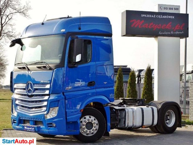 Mercedes-Benz ACTROS 1848 / HYDRAULIKA / EURO 6 / MAŁY PRZEBIEG / ALUFELGI /