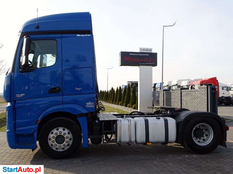 Mercedes-Benz ACTROS 1848 / HYDRAULIKA / EURO 6 / MAŁY PRZEBIEG / ALUFELGI /