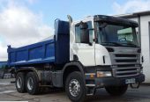 Scania P380 Wywrotka, 2008rok, 6×4, 380KM, BORDMATIC