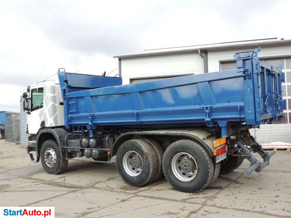 Scania P380 Wywrotka, 2008rok, 6×4, 380KM, BORDMATIC