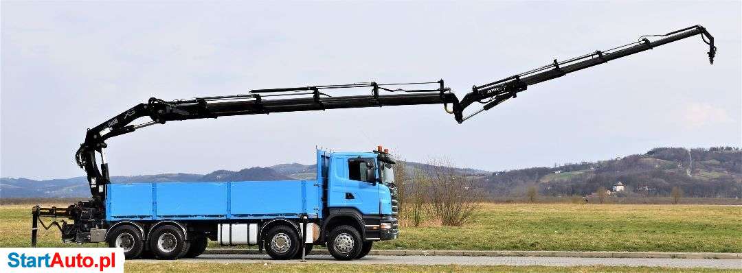 Scania R480 * HIAB377 E-4 HIPRO+JIB100X4 + PILOT * 8×4