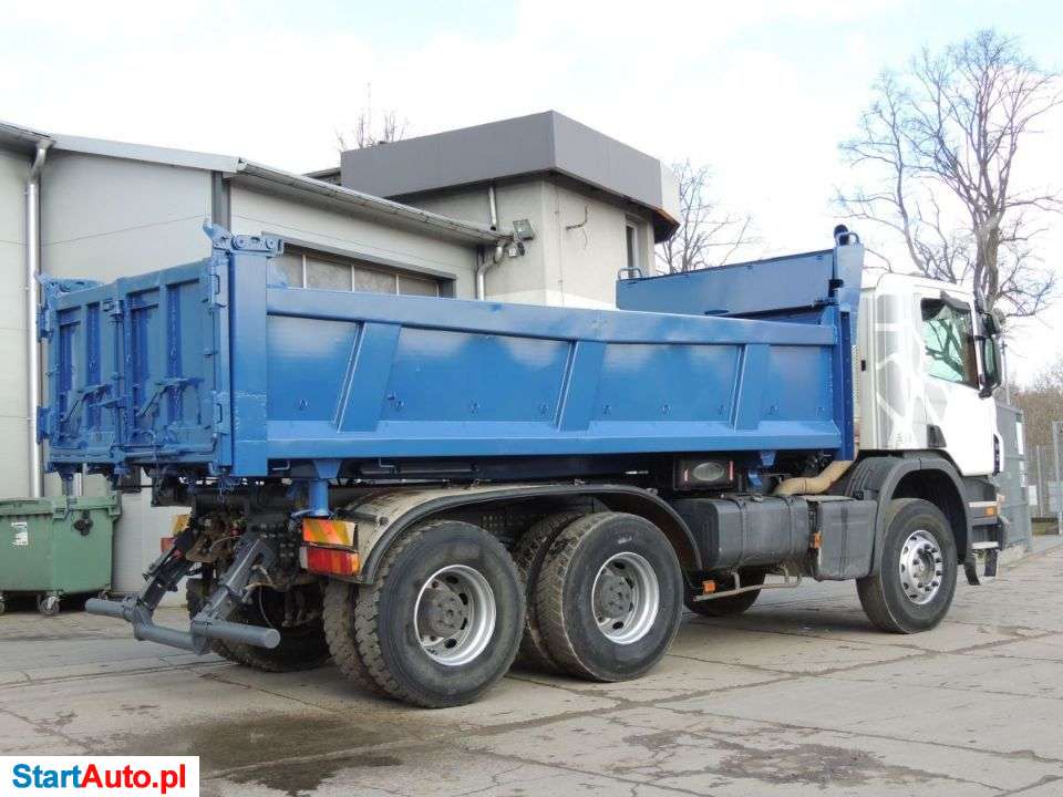 Scania P380 Wywrotka, 2008rok, 6×4, 380KM, BORDMATIC