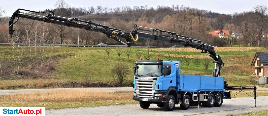 Scania R480 * HIAB377 E-4 HIPRO+JIB100X4 + PILOT * 8×4