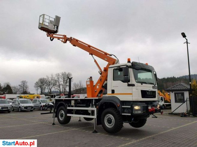 MAN TGM 13.250 4×4 Zwyżka 21M