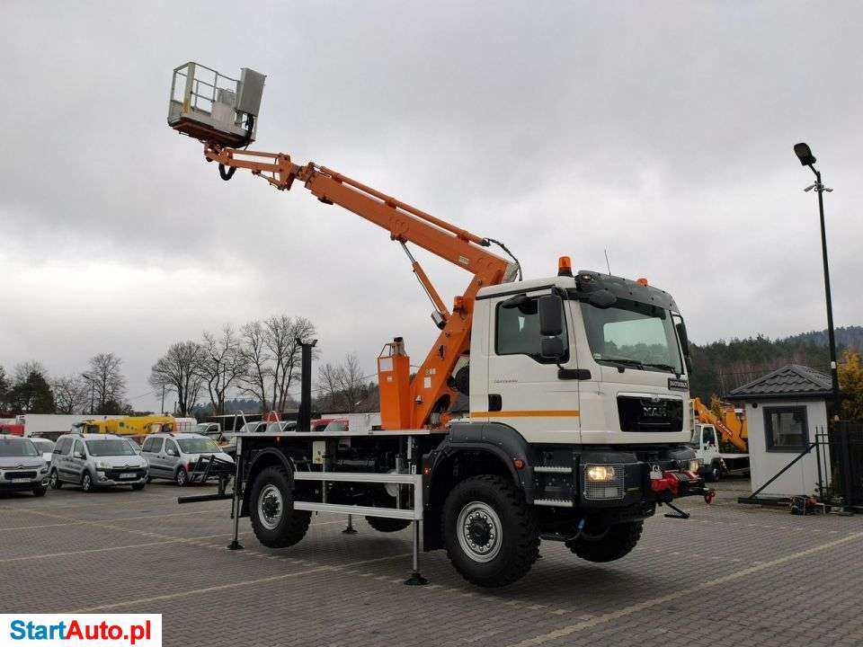 MAN TGM 13.250 4×4 Zwyżka 21M