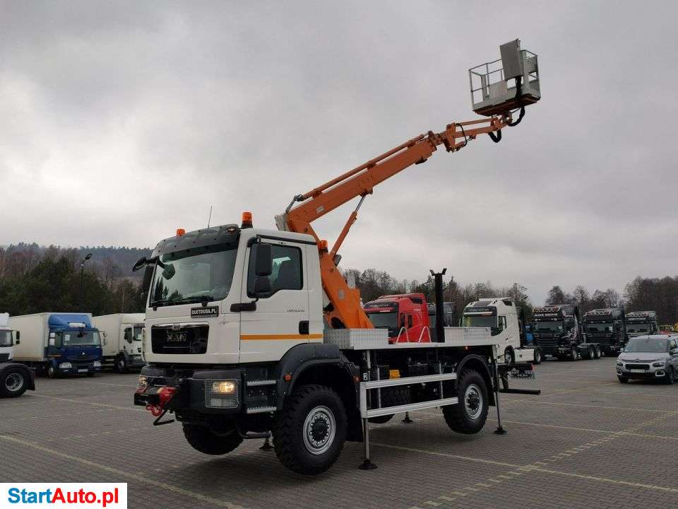 MAN TGM 13.250 4×4 Zwyżka 21M