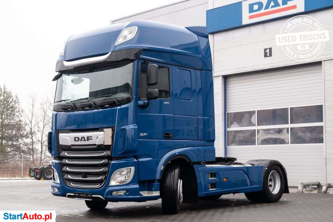 DAF XF 480 FT INTARDER, ORYGINALNY PRZEBIEG
