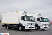 Mercedes-Benz / ATEGO / 1223 / EURO 6 / CHŁODNIA + WINDA / 13 PALET / MAŁY PRZEBIEG