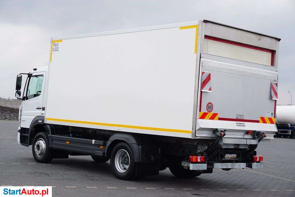 Mercedes-Benz / ATEGO / 1223 / EURO 6 / CHŁODNIA + WINDA / 13 PALET / MAŁY PRZEBIEG