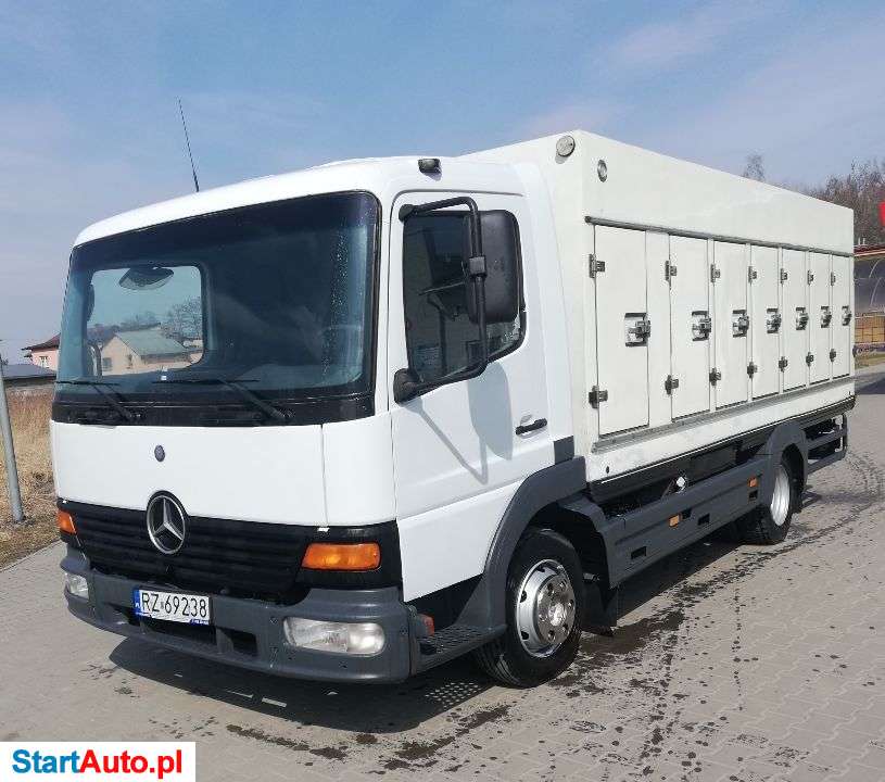 Mercedes-Benz Atego 815 Chłodnia Komorowa Komorówka Cold Car 7+7 -40