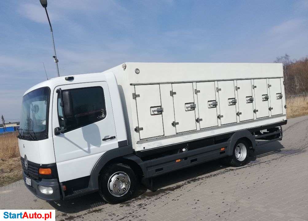 Mercedes-Benz Atego 815 Chłodnia Komorowa Komorówka Cold Car 7+7 -40