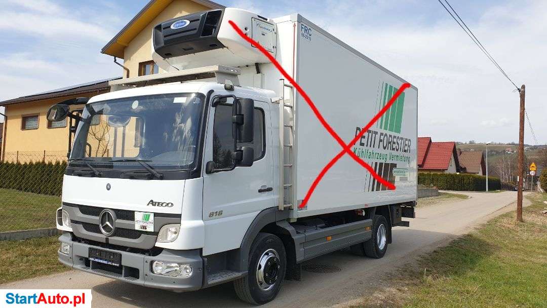 Mercedes-Benz ATEGO 816 Rama Do Zabudowy Poduszka 5,2m