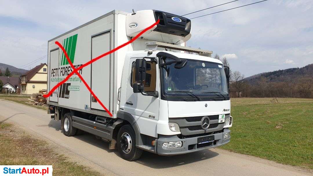 Mercedes-Benz ATEGO 816 Rama Do Zabudowy Poduszka 5,2m