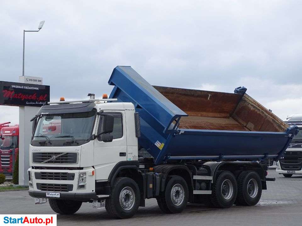 Volvo FM 410 / 8 X 4 / WYWROTKA 2 STRONNA / HYDROBURTA / MARREL KIPPER / EURO 5 EEV