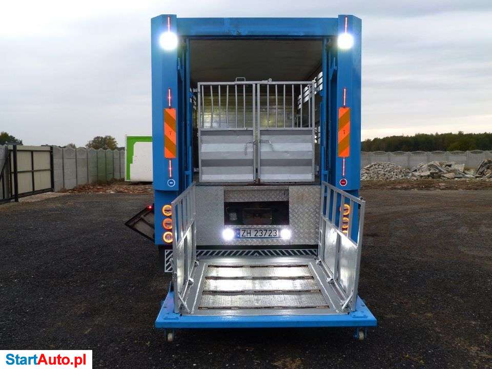 MAN TGM 12.240 DO ŻYWCA / ZWIERZĄT / BYDŁA / WAGA EL. / SUPER STAN