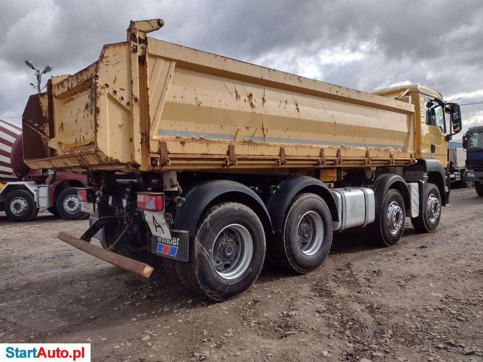 MAN TGS 35.440 8X4 KIPER MEILLER BORDMATIK