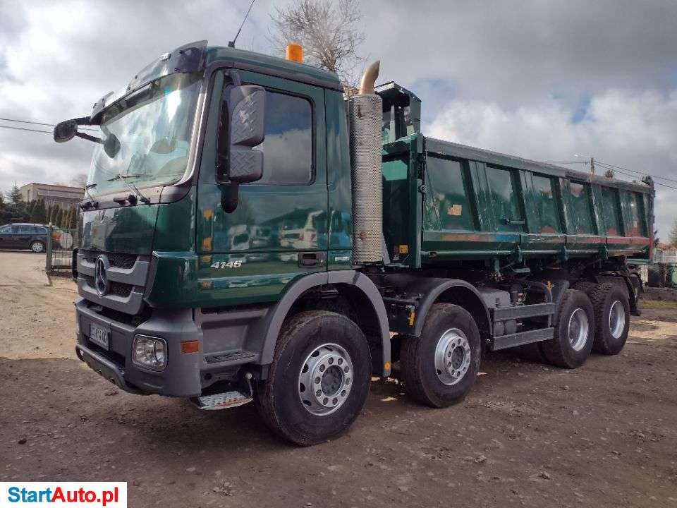 Mercedes-Benz ACTROS MP3 4146 8X4 KIPER MEILLER BORDMATIK