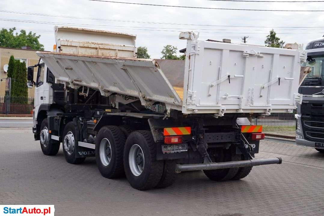 Volvo FM 400 / 8X4 / 3 STR. WYWROT / 2 X HYDROBURTA / MANUAL / SPROWADZONY