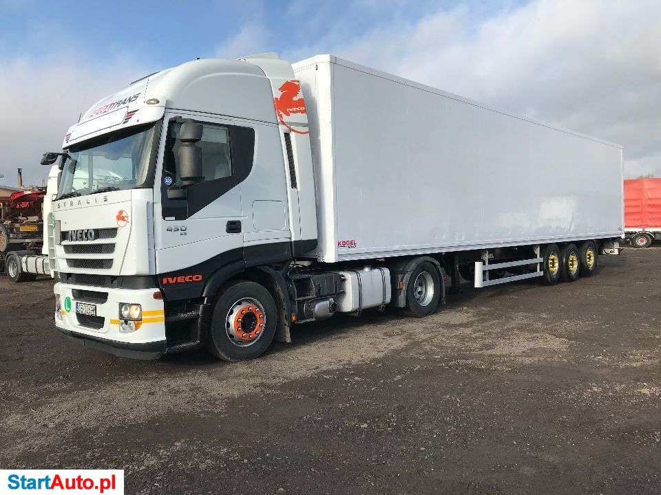 Iveco WYNAJEM ZESTAW STANDARD IVECO + NACZEPA IZOTERMA KOMPLET *WYNAJEM 6 TYS ZŁ MIESIĄC