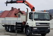 DAF CF 75.310 Skrzynia 7,90m + HDS*6×2* Stan BDB!