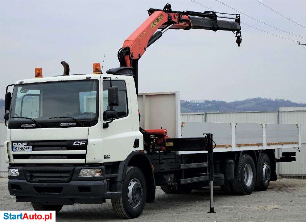 DAF CF 75.310 Skrzynia 7,90m + HDS*6×2* Stan BDB!