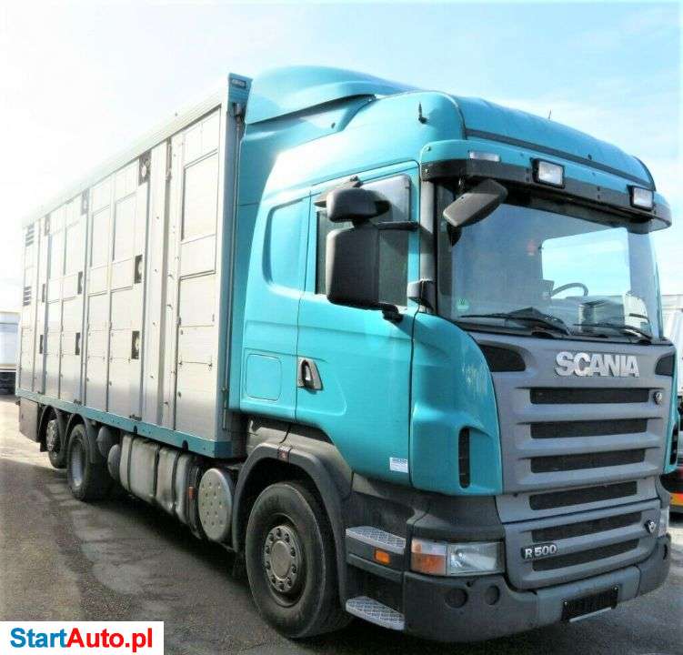Scania R 500 / Żywiec / 3 Poziomy / Podnoszony Dach / Menke