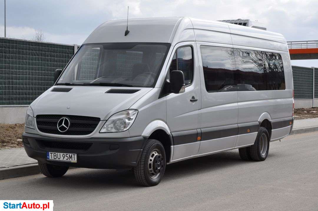 Mercedes-Benz SPRINTER 518 3.0 CDI AUTOBUS 20-OSOBOWY KRAJOWY I WŁAŚCICIEL 100% BEZWYPADKOWY Z INSTYTUCJI PAŃSTWOWEJ KLIMATYZACJA DACHOWA STAN BARDZO DOBRY