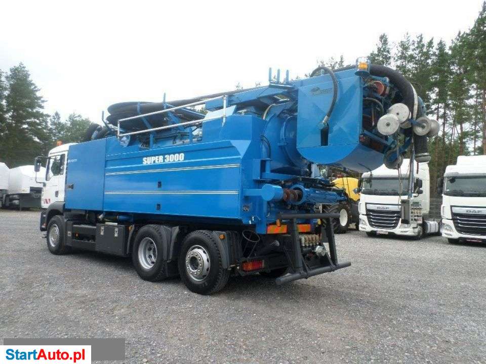 MAN WUKO Wiedemann Super 3000 Z Recyklingiem PRZEBIEG 53 777 Km !!!!