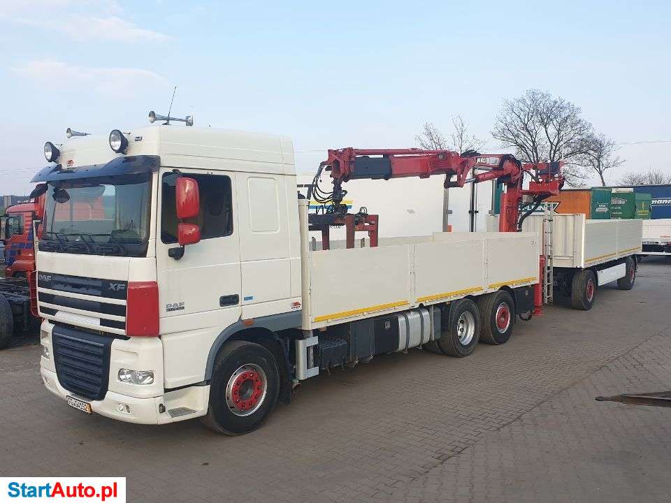 DAF XF 105.460*HDS * Kran * Dzwig * FASSI F195 * Atlas * Hiab *Palfinger*Rotator*Budowlanka*6X2*Man* Tgx**Scania*
