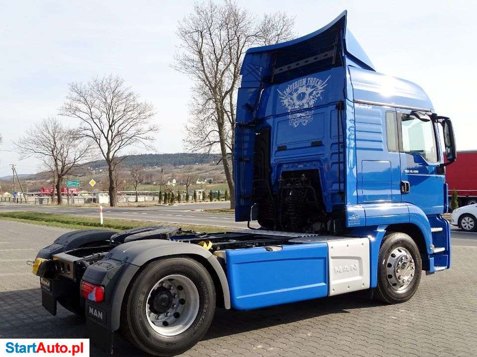MAN TGS 18.480 / RETARDER / AUTOMAT / KLIMA POSTOJOWA / ALUFELGI / NOWE OPONY / EURO 6 /