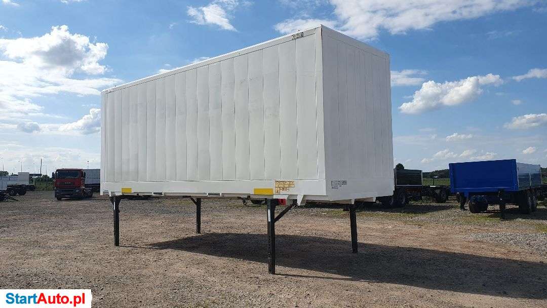 Krone 5x JUMBO KONTENER/ZABUDOWA 7.80×3.0M BDF STALOWY ZAMYKANY ROLETĄ MOŻLIWOŚĆ TRANSPORT ST.BDB