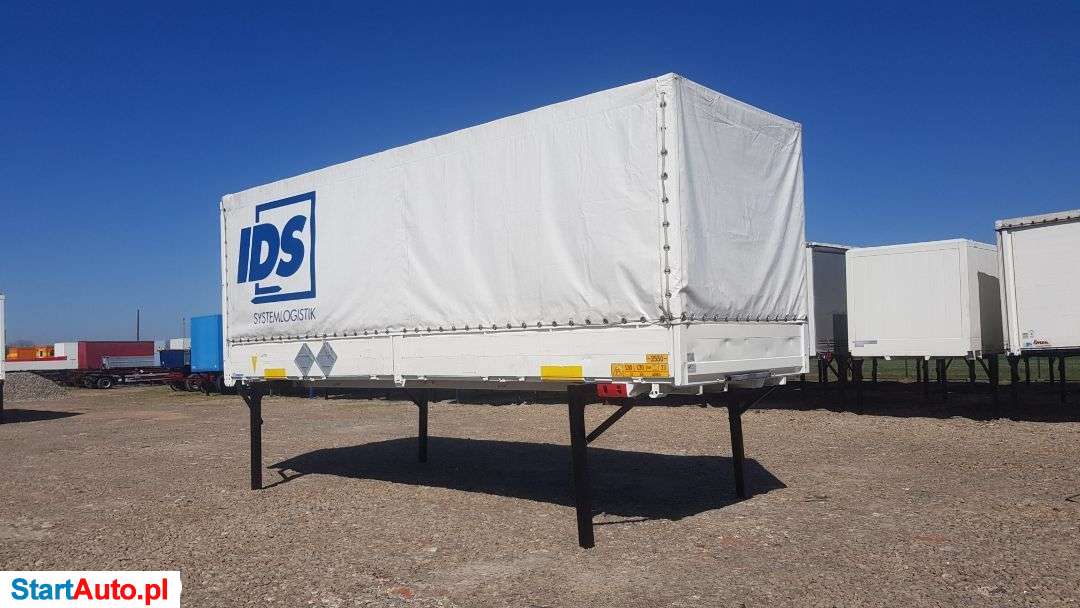 Krone 50xZABUDOWA KRONE BDF 7.45×2.50 TYŁ DUŻE DRZWI 2008rok BURTO PLANDEKA SUWANY DACH MOŻLIWOŚĆ TRANSPORT ST.BDB