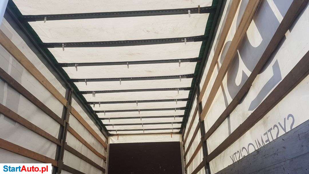 Krone 50xZABUDOWA KRONE BDF 7.45×2.50 TYŁ DUŻE DRZWI 2008rok BURTO PLANDEKA SUWANY DACH MOŻLIWOŚĆ TRANSPORT ST.BDB