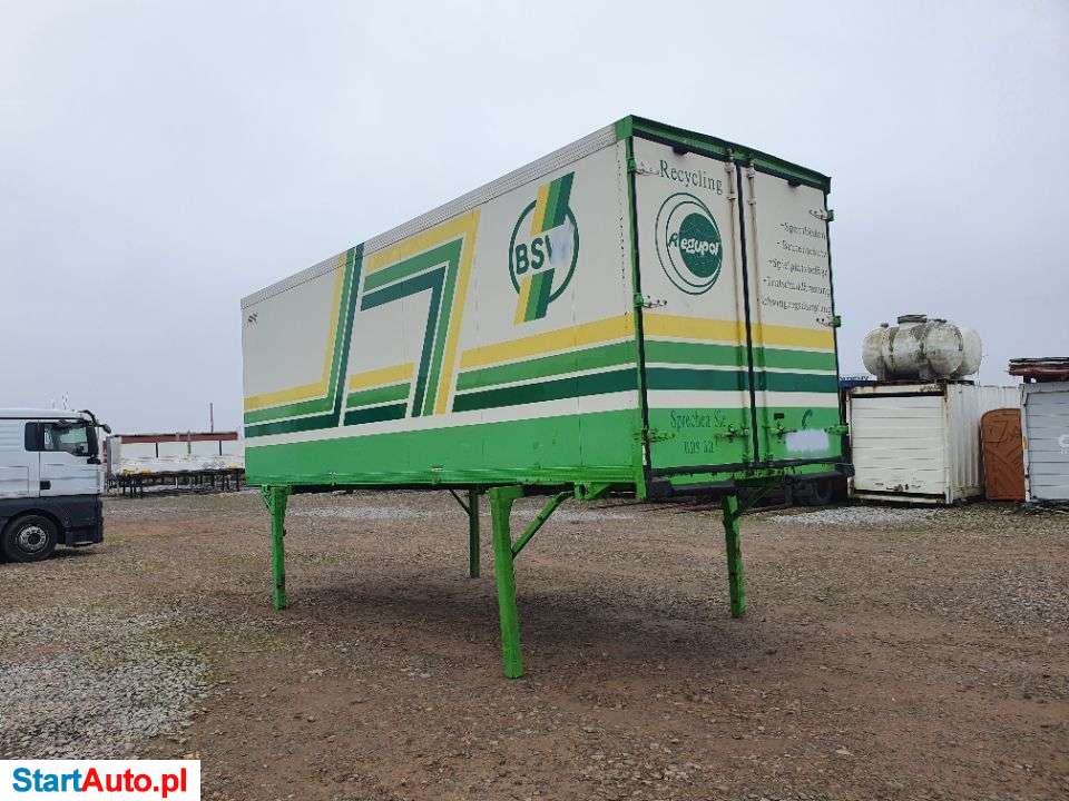 Schmitz IZOTERMA SCHMITZ BDF 7.15m Zamykana DRZWIAMI MOŻLIWOŚĆ TRANSPORT