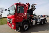 Mercedes-Benz ACTROS 3341 / 6X4 / + HDS FASSI F245 – 2017 ROK / PILOT / 6X WYSUW – 16,5 M / UDŹWIG: 8 200 KG !! / WCIĄGARKA /