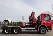 Mercedes-Benz ACTROS 3341 / 6X4 / + HDS FASSI F245 – 2017 ROK / PILOT / 6X WYSUW – 16,5 M / UDŹWIG: 8 200 KG !! / WCIĄGARKA /