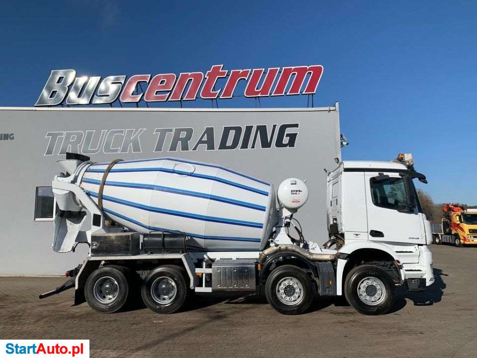 Mercedes-Benz Arocs 3248 8×4 Stetter 9 M3