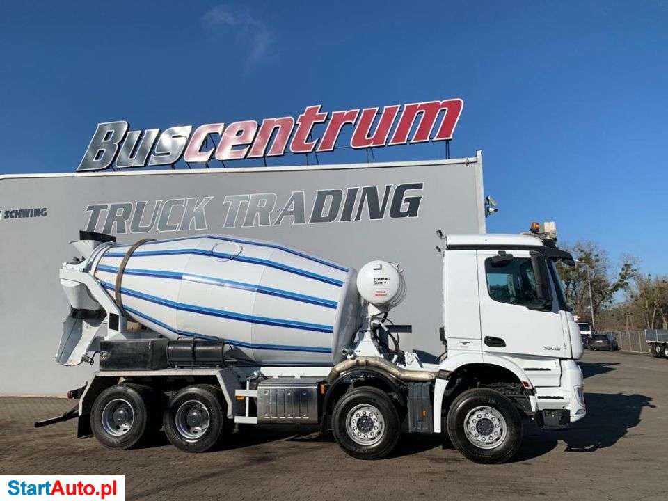 Mercedes-Benz Arocs 3248 8×4 Stetter 9 M3