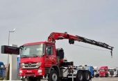 Mercedes-Benz ACTROS 3341 / 6X4 / HDS FASSI F245 – 2017 ROK / 6X WYSUW – 16,5 M / UDŹWIG: 8 200 KG !! / PILOT / WCIĄGARKA /