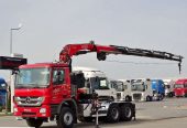 Mercedes-Benz ACTROS 3341 / 6X4 / HDS FASSI F245 – 2017 ROK / 6X WYSUW – 16,5 M / UDŹWIG: 8 200 KG !! / PILOT / WCIĄGARKA /