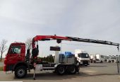 Mercedes-Benz ACTROS 3341 / 6X4 / HDS FASSI F245 – 2017 ROK / 6X WYSUW – 16,5 M / UDŹWIG: 8 200 KG !! / PILOT / WCIĄGARKA /