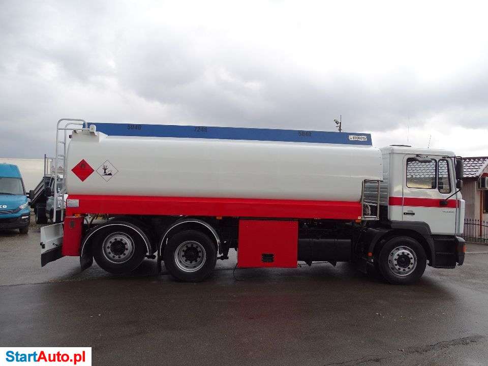 MAN 25.284 Autocysterna 3 Komory