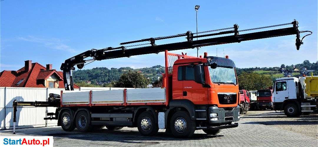 MAN TGS 35.400 Skrzynia 6,90 M+HDS HIAB+PILOT
