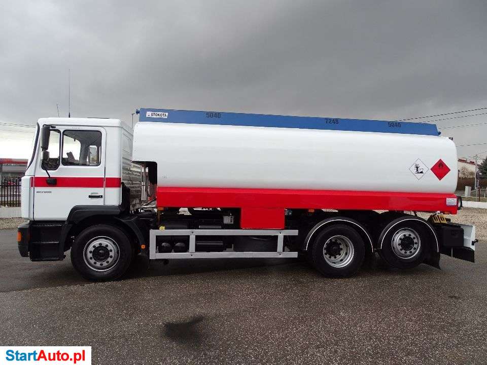 MAN 25.284 Autocysterna 3 Komory