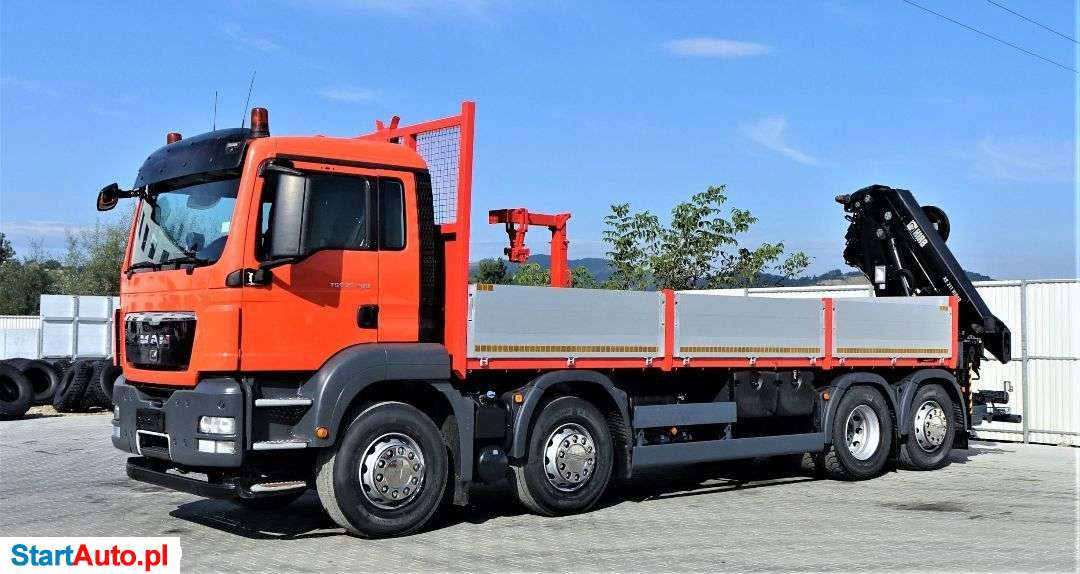 MAN TGS 35.400 Skrzynia 6,90 M+HDS HIAB+PILOT