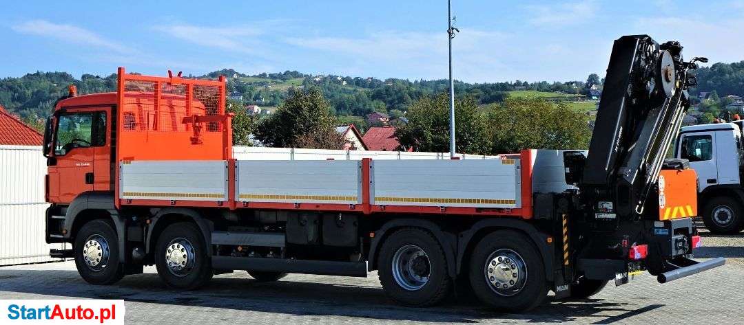 MAN TGS 35.400 Skrzynia 6,90 M+HDS HIAB+PILOT