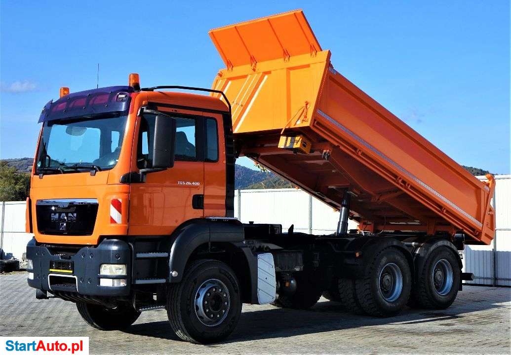 MAN TGS 26.400 Wywrotka 4,70m *6×4!
